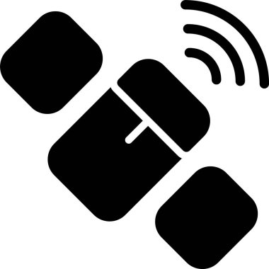 uydu web simge vektör çizim