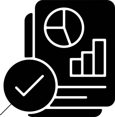 Web simgesi vektör illüstrasyonunu denetle