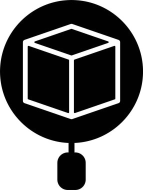 Ürün Arama Web simgesi vektör illüstrasyonu