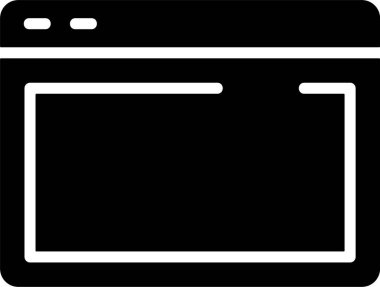 tarayıcı pencere web simgesi vektör illüstrasyonuName