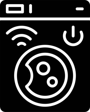 Akıllı Kurutma simgesi vektör çizimi 