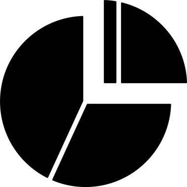 çizelge diyagramı simgesi sağlam biçimdedir