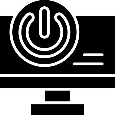 vektör illüstrasyon güç düğmesi 