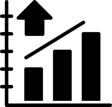 grafik grafik simgesi ana hat biçiminde
