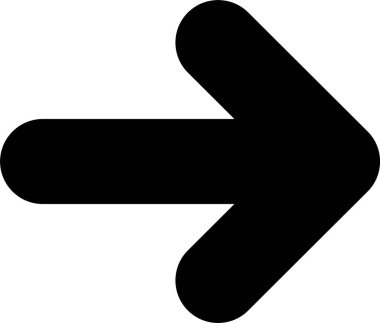 Yön ok ikonu vektör illüstrasyonu 