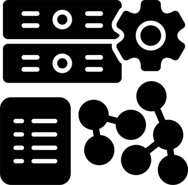 seo modern simgesinin vektör illüstrasyonu