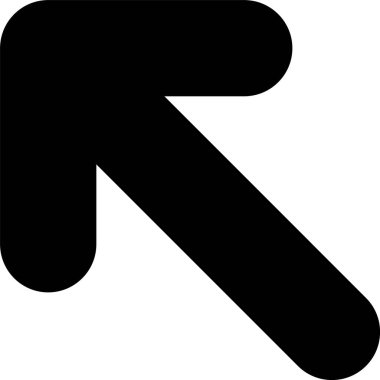 Yön ok ikonu vektör illüstrasyonu 