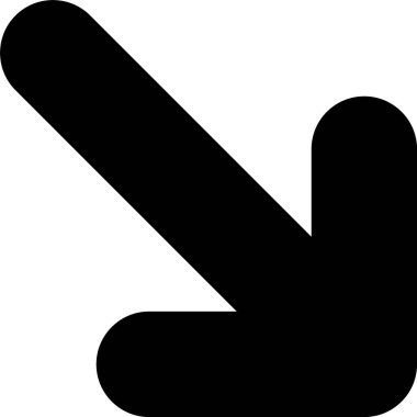 Yön ok ikonu vektör illüstrasyonu 