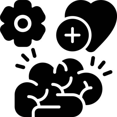 Aşk simgesinin vektör illüstrasyonu