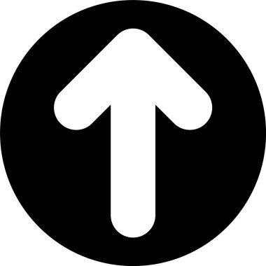 Yön ok ikonu vektör illüstrasyonu 