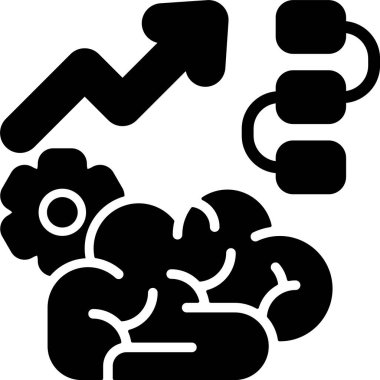 veri analizi grafik simgesi