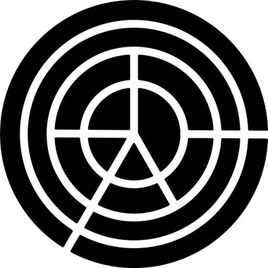 hedef simge vektör illüstrasyonu