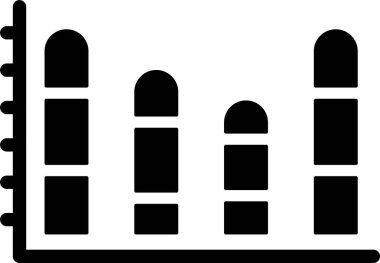 grafik simgesi, basit tasarım vektör çizimi