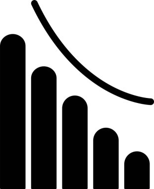 iş grafik simgesi dış hat biçiminde