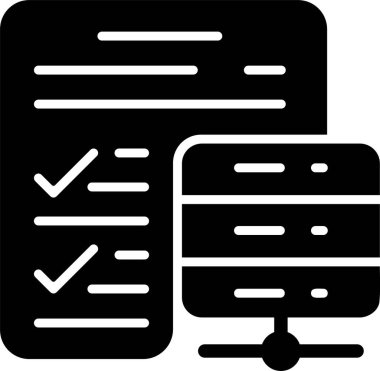 veri analiz veri simgesi ana hat biçiminde