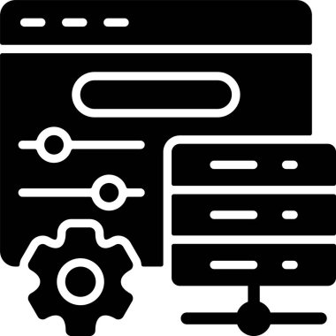 Ayarlar simgeleri vektör illüstrasyonunu ayarla