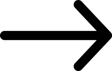 Yön ok ikonu vektör illüstrasyonu 