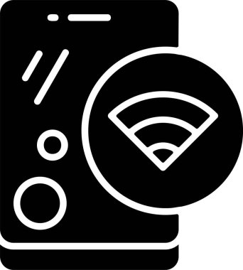 wifi internet simgesi vektör illüstrasyonu 