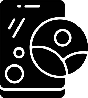 Kamera. Web simgesi basit illüstrasyon