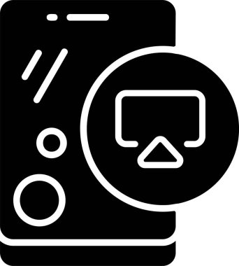 kamera fotoğraf simgesi, basit vektör illüstrasyonu