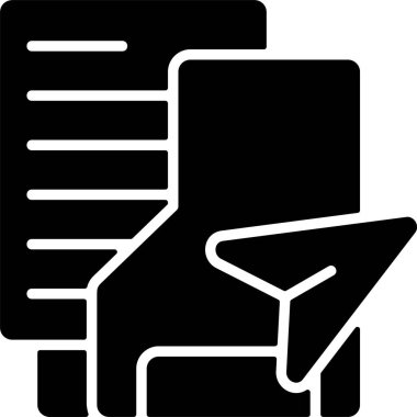 dizin simgesi, bilgisayar ögesi vektör illüstrasyonu