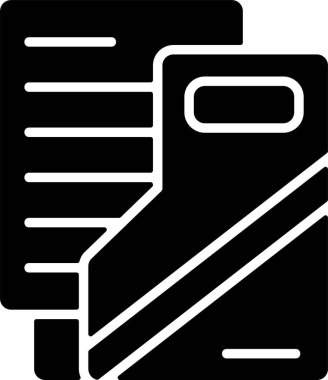 dizin simgesi, bilgisayar ögesi vektör illüstrasyonu