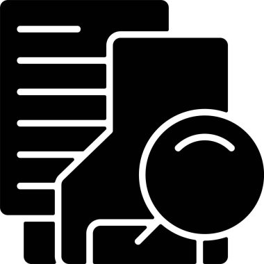 dizin simgesi, bilgisayar ögesi vektör illüstrasyonu