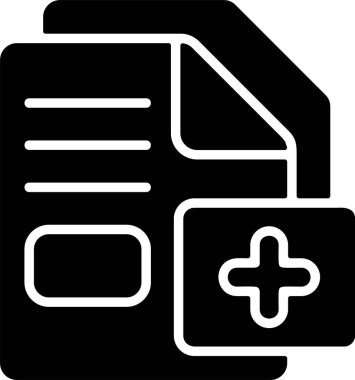 Dosya. Web simgesi basit illüstrasyon