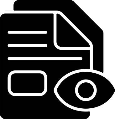 Dosya. Web simgesi basit illüstrasyon