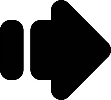 Yön ok ikonu vektör illüstrasyonu 