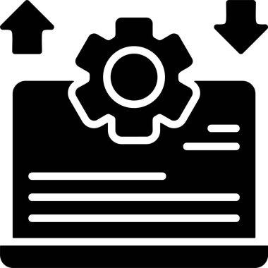 Çevik ağ simgesi vektör illüstrasyonu