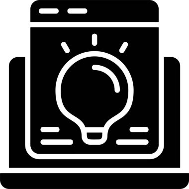 yenilik web simgesi vektör illüstrasyonu