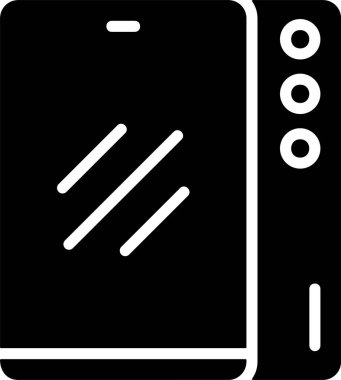 akıllı telefon simgesi vektör illüstrasyonu 