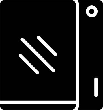 tablet web simgesi vektör illüstrasyonu