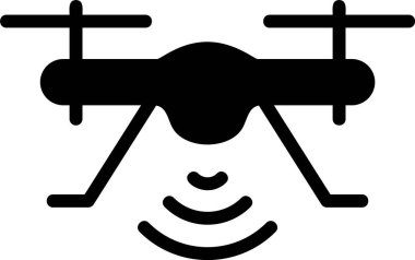 Drone web simge vektör çizim