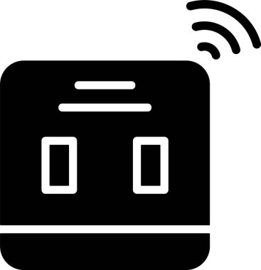 Smart Plug simge vektör çizimi 