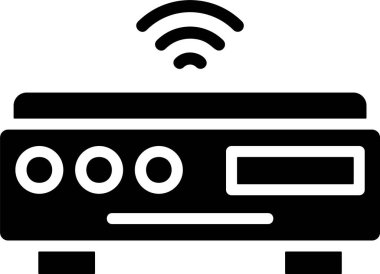 Üst Kutu web simgesi vektör illüstrasyonunu ayarla