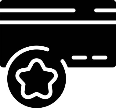 Sadakat Noktaları Web simgesi vektör çizimi