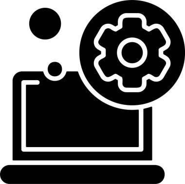 Ayar web simge vektör çizim