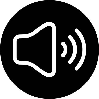 hacim web simgesi vektör illüstrasyonu