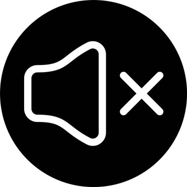 Dilsiz ağ simgesi vektör illüstrasyonu