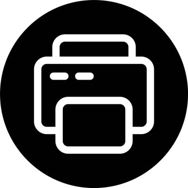 Web simgesi vektör resimlemesini yazdır