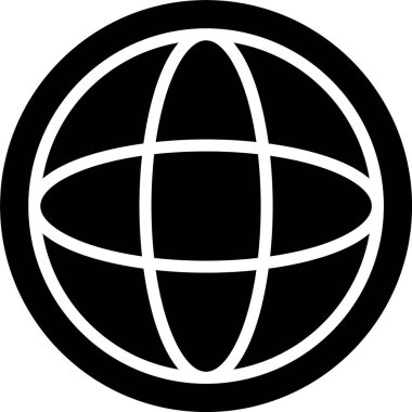 dünya web simgesi vektör illüstrasyonuName
