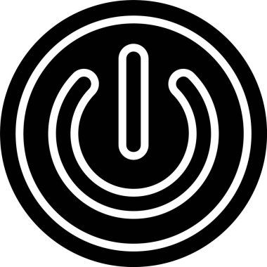 vektör illüstrasyon güç düğmesi 