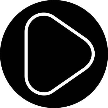 vektör illüstrasyon müzik çalar simgesi