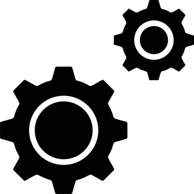 Ayarlar simgeleri vektör illüstrasyonunu ayarla