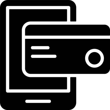 Taşınabilir cüzdan web simgesi vektör çizimi