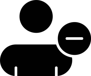 Kişi web simgesi vektör resimlerini sil