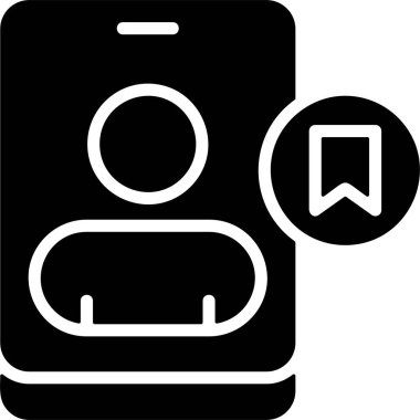 Kişi web simgesi çizimini kaydet 