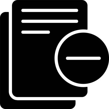 Belge Ağ ikonu vektör resimlemesini sil